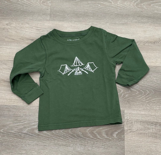 Dark Green Campfire
