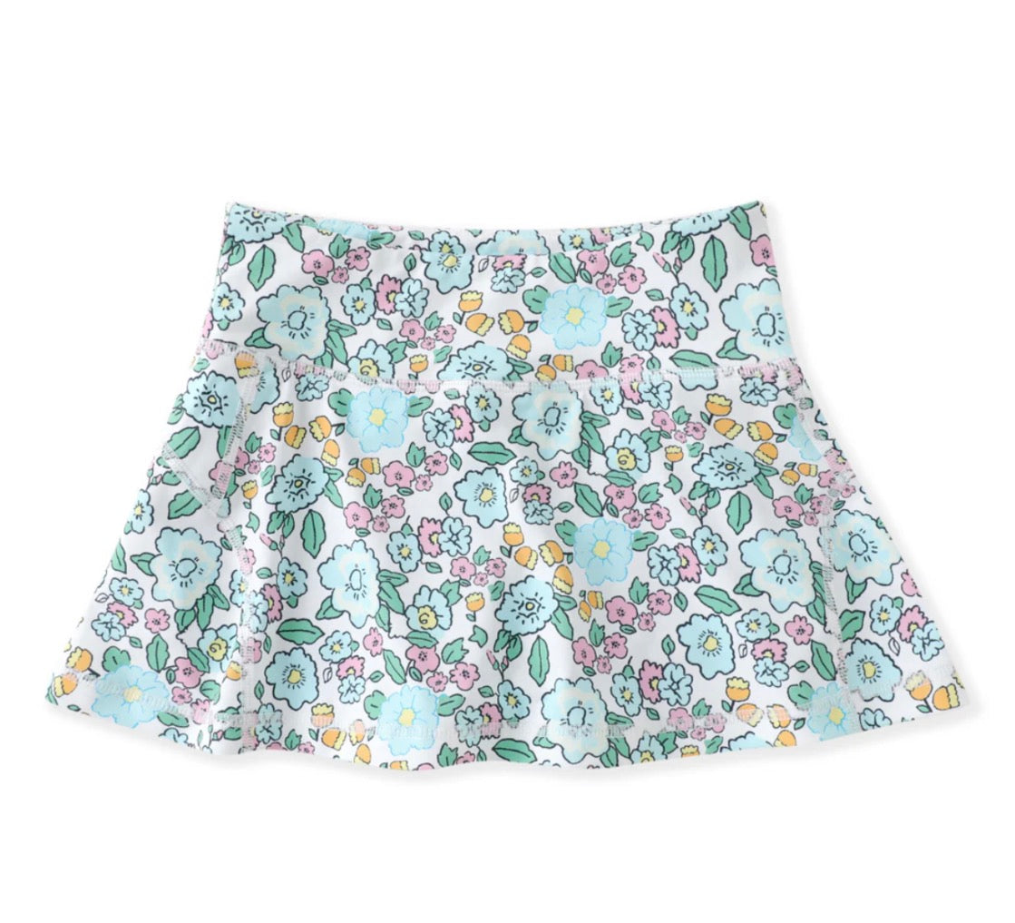 Aqua Bloom Skort