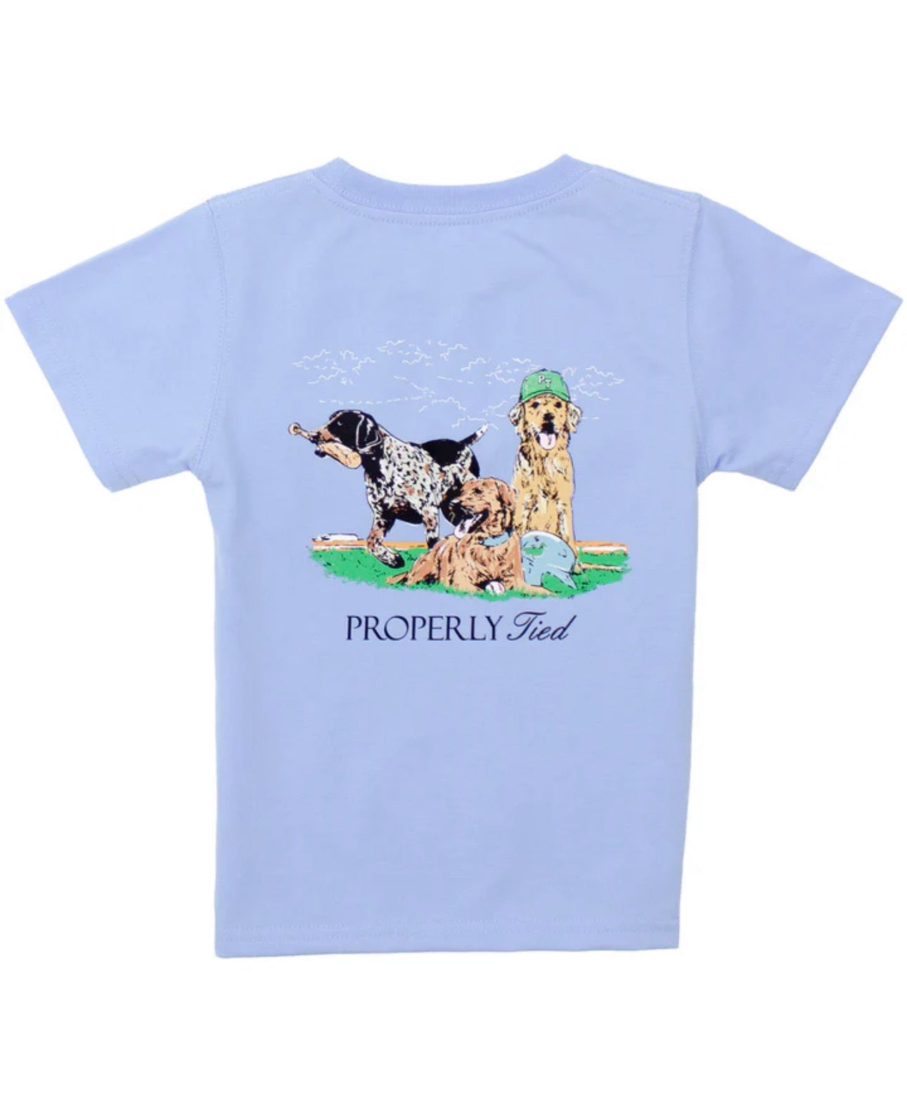 Boys Diamond Dogs SS Light Blue