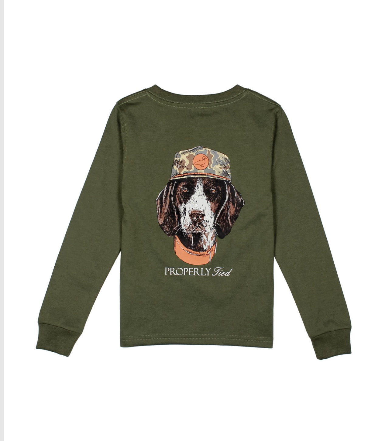 Boys Man’s Best Friend LS Olive