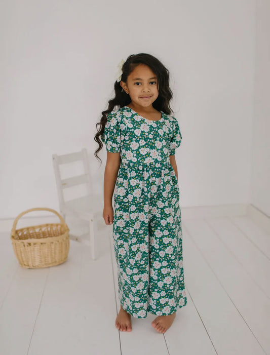 Puff Leggy Romper in Canyon Flower
