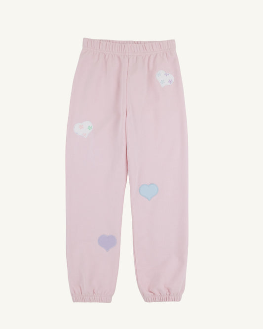 Gates Sweeney Sweatpants-PIMA-Palm Beach Pink/Hearts