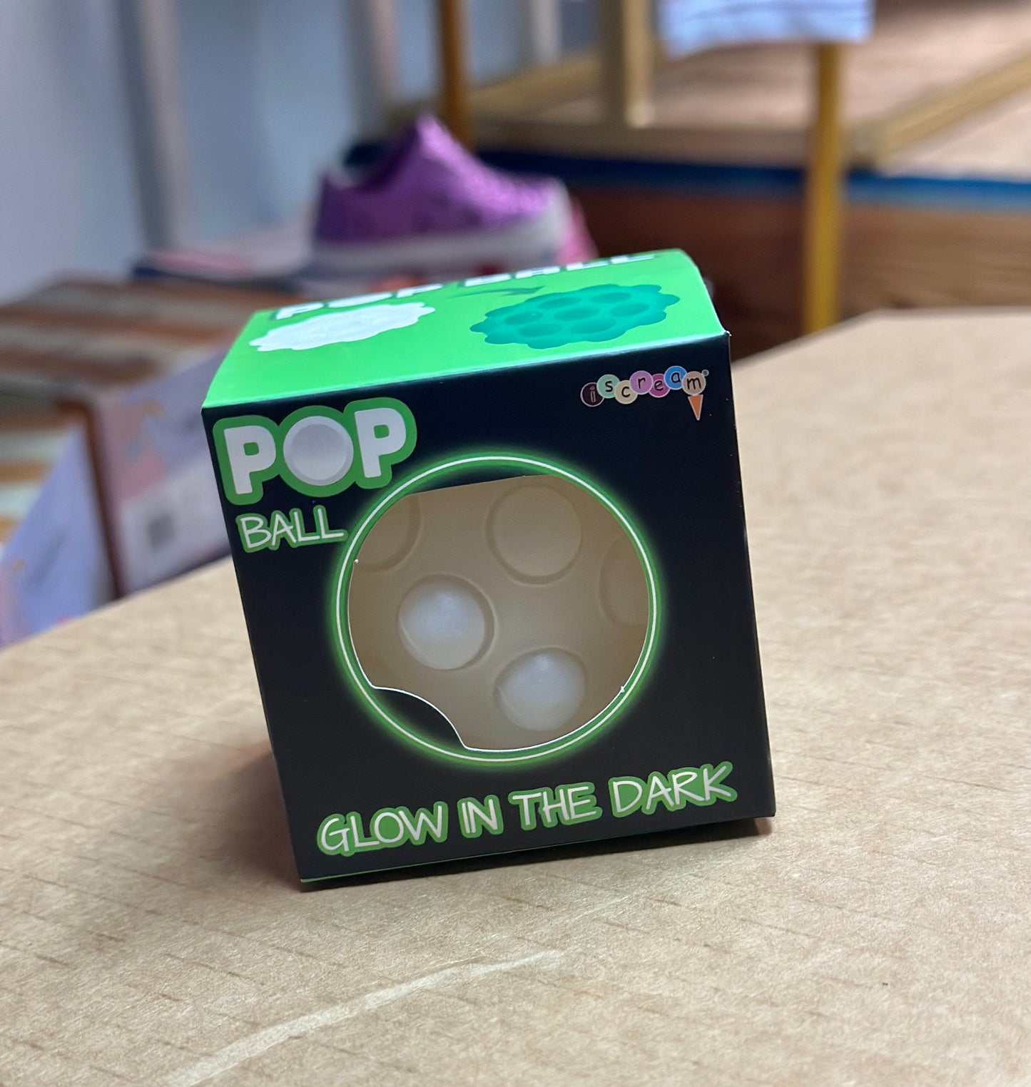 Glow in the Dark Popper Ball