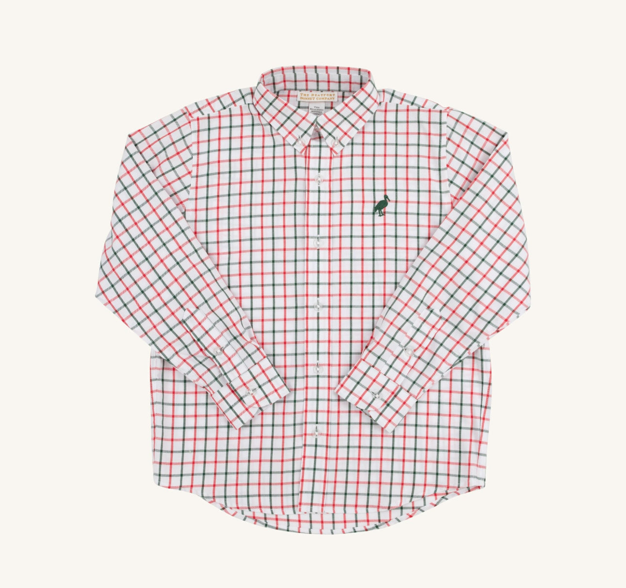 Dean’s List Dress Shirt-Old Town Tattersall/Grier Green