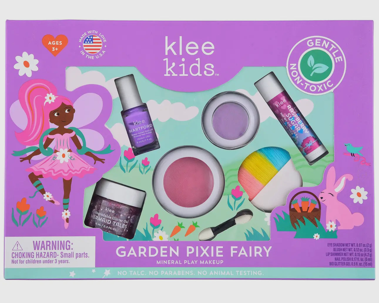 Garden Pixie Fairy-Klee Kids Deluxe Play Makeup Kit