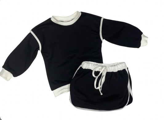 Josie Skort Set-Black