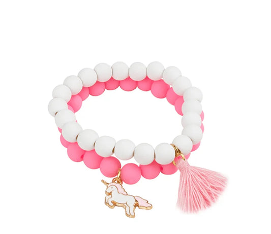 Pretty Pastel Soft Touch Bracelet-Unicorn-