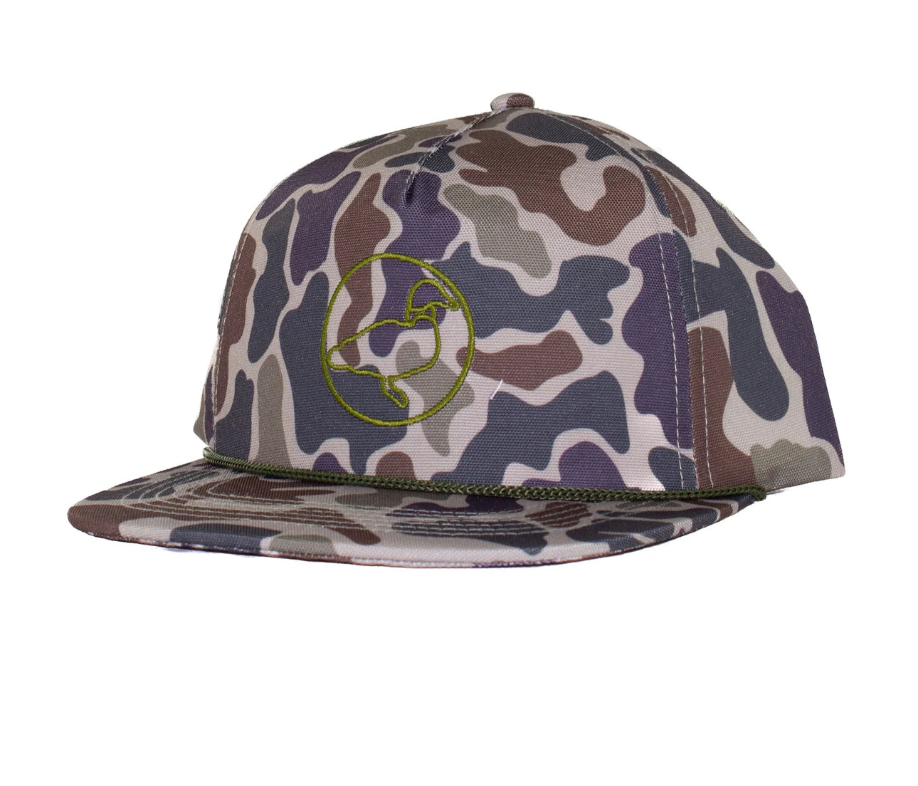 Boys Rope Hat Vintage Camo