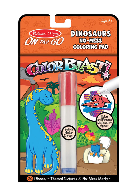 On the Go ColorBlast Color Reveal Pad – Dinosaur