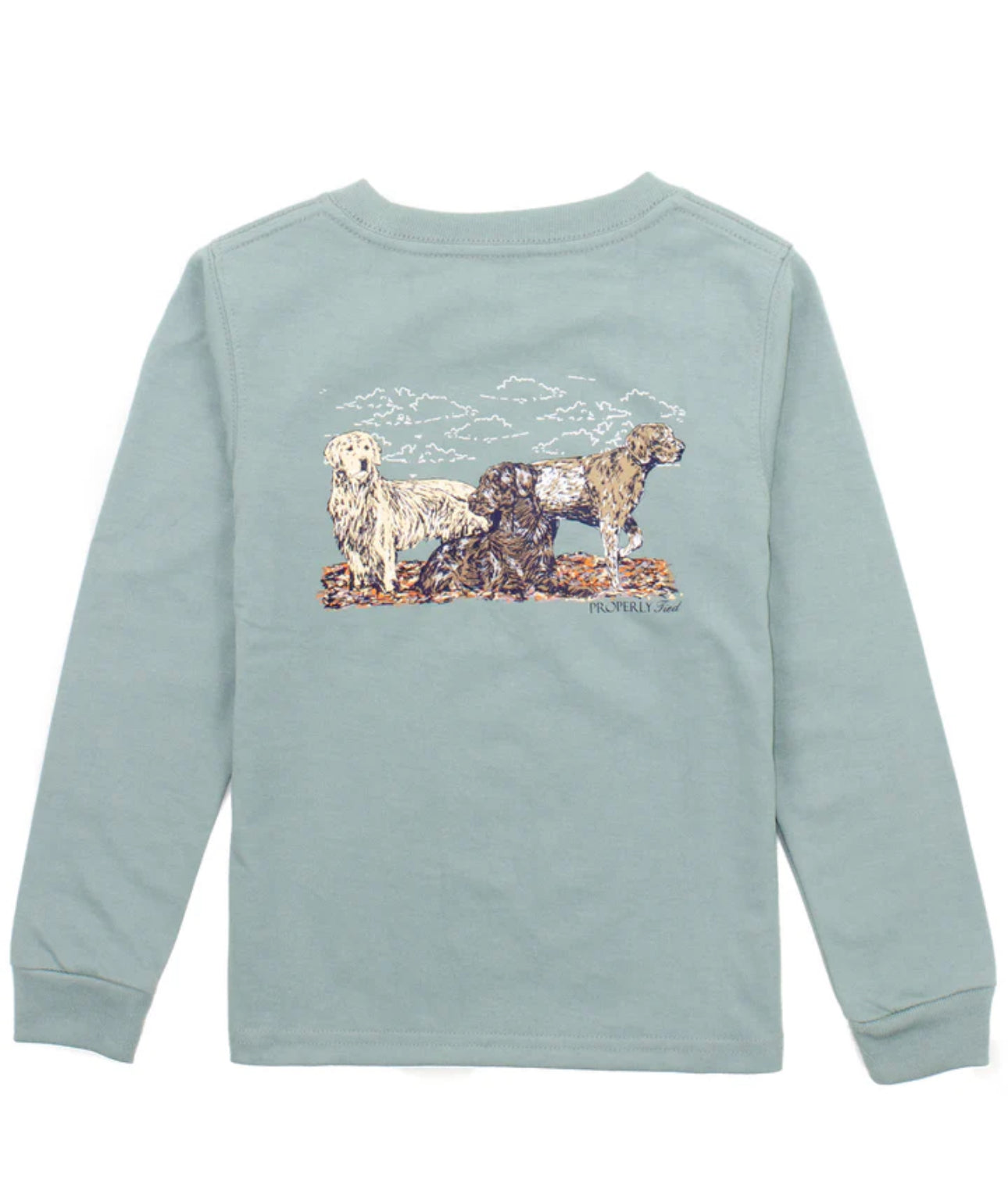 Boys Hunting Dogs LS Fog