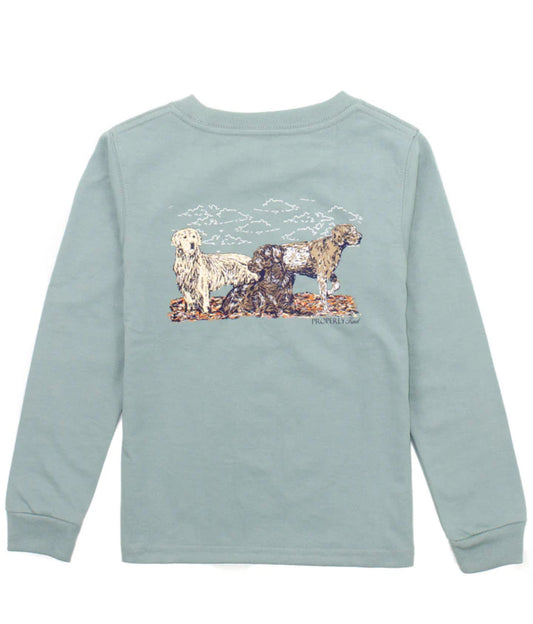 Boys Hunting Dogs LS Fog