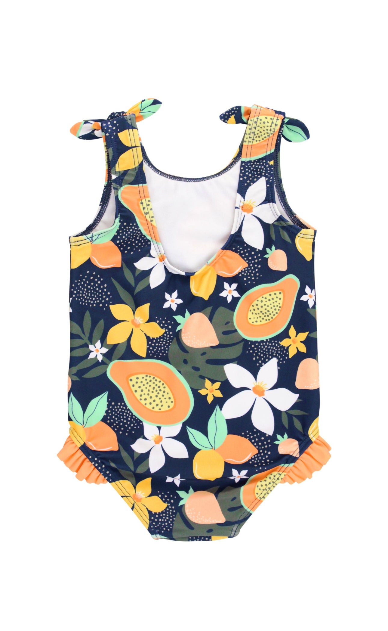 Tie Shoulder One Piece-Into The Tropics