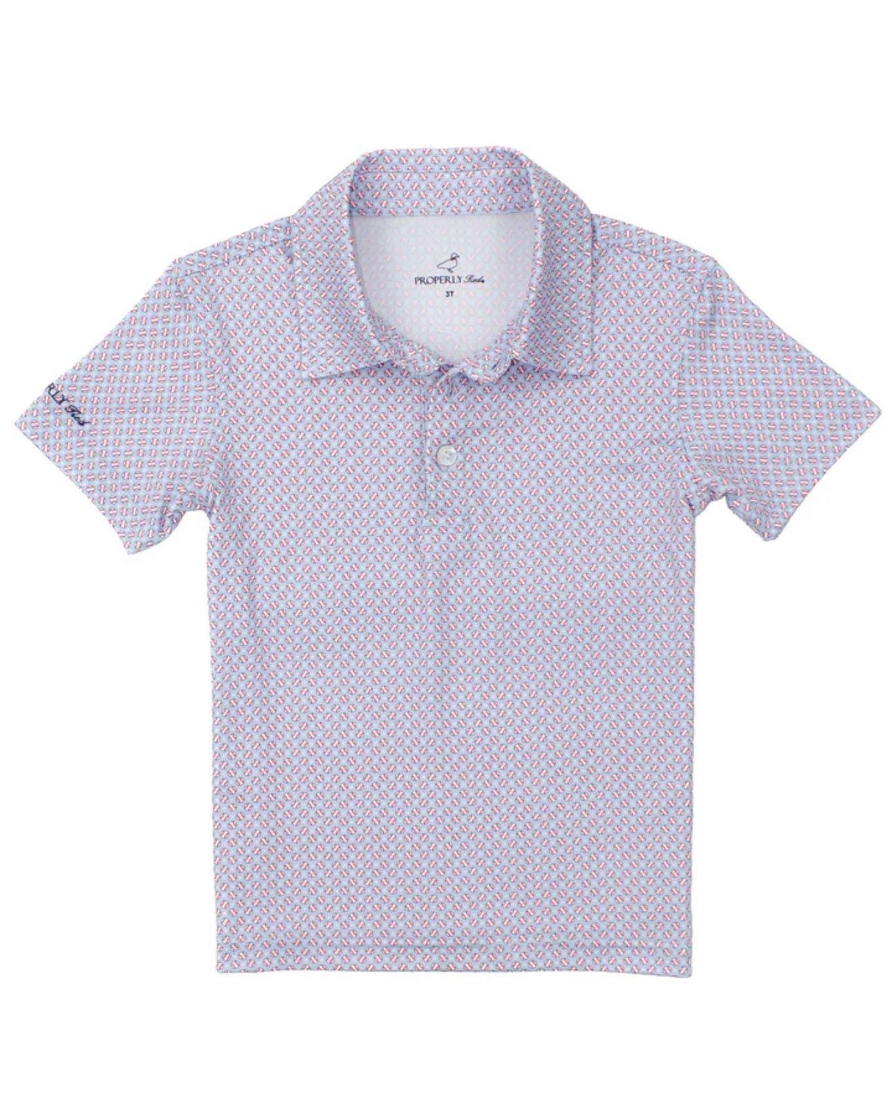 Boys Inlet Polo Fastball