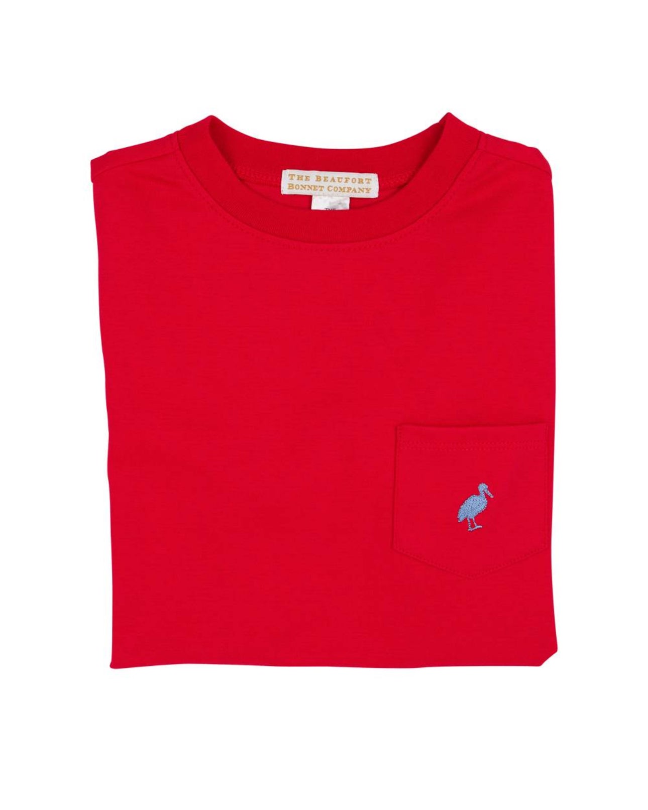 Carter Crewneck-Pocket-Richmond Red, Park City Periwinkle