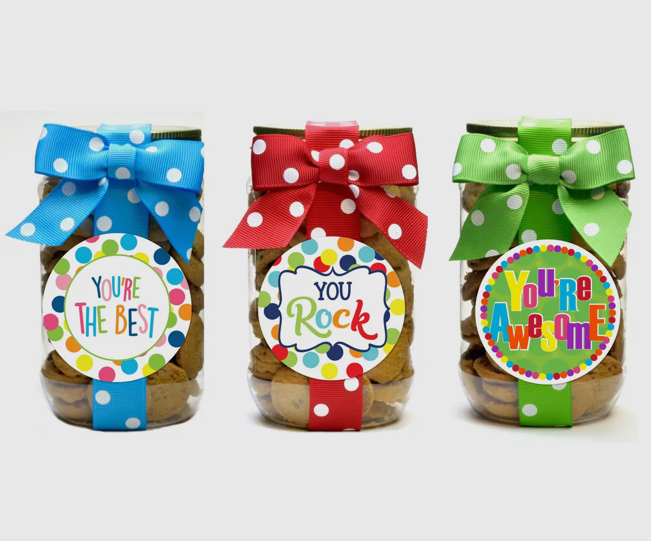 Motivational/Just Because Cookie Jars-Confetti Cupcake-Pint