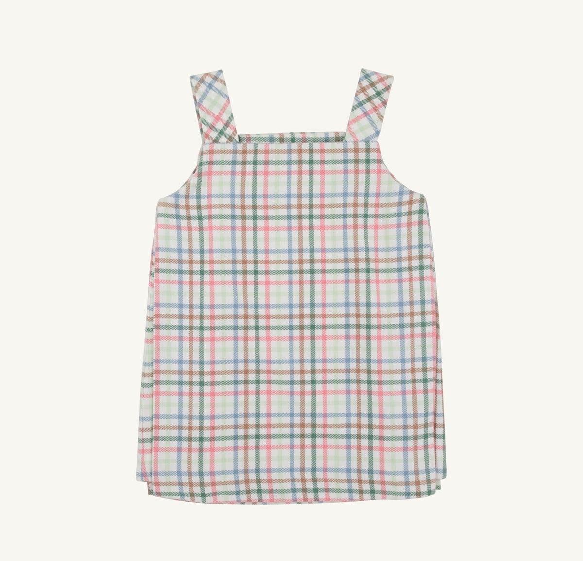 Pleated Ginny Jumper-Manalapan Plaid