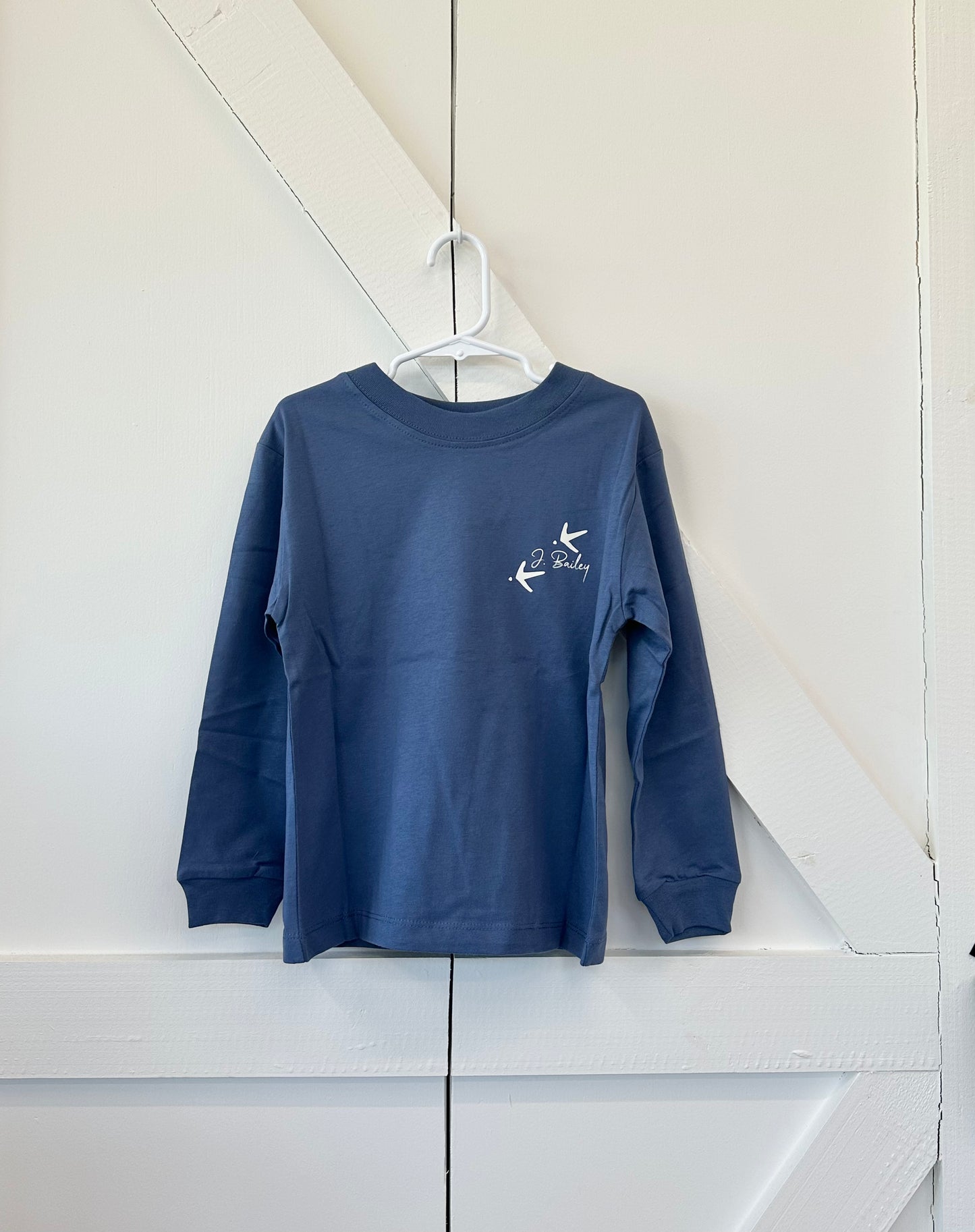 L/S Logo Tee, Turkey, Denim