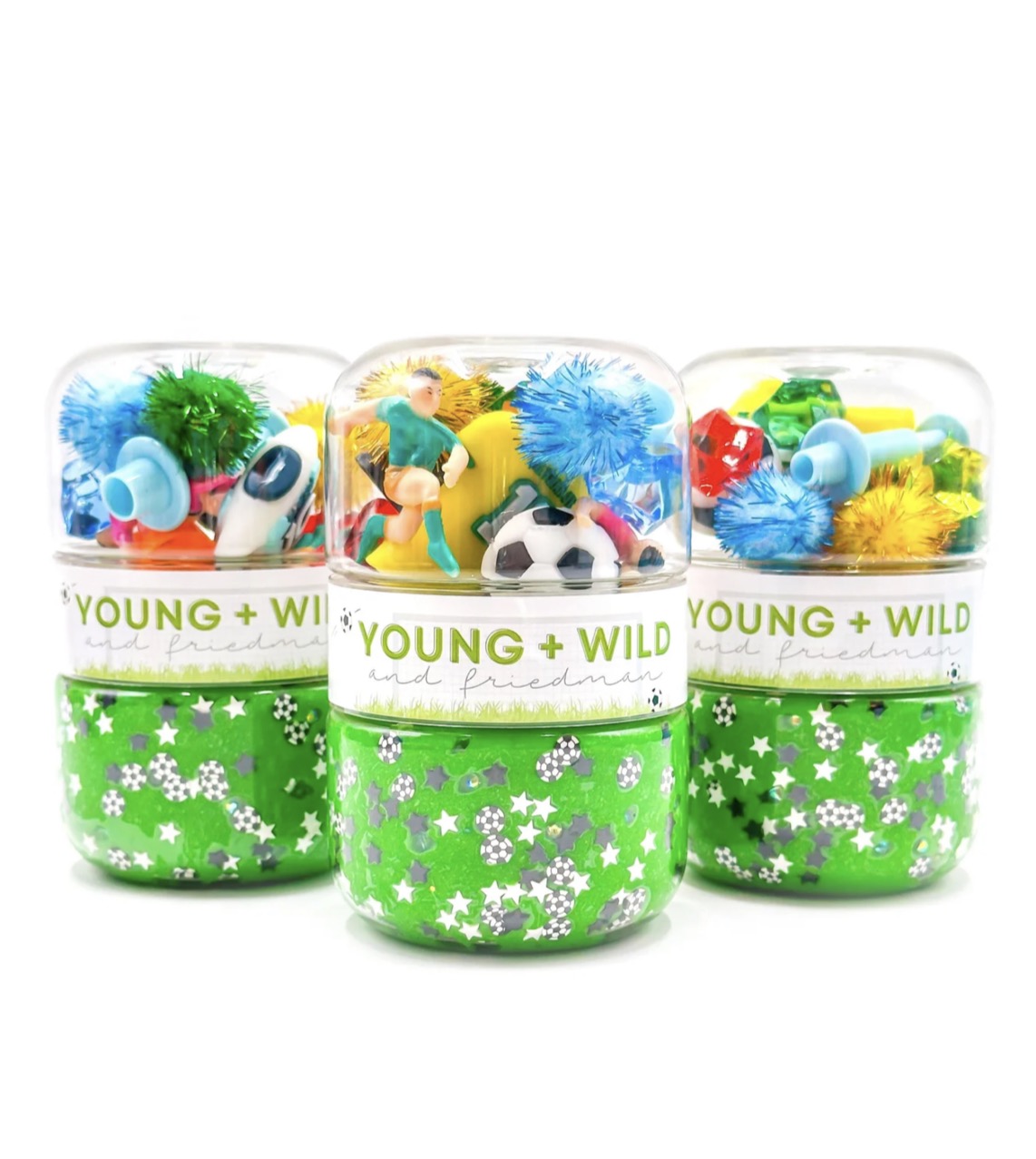 Soccer- Grab & Go Dough Jar