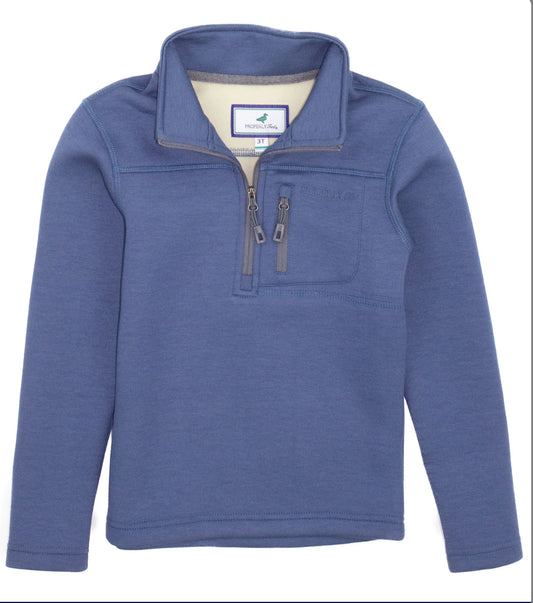 Boys Arctic Pullover Stone Blue