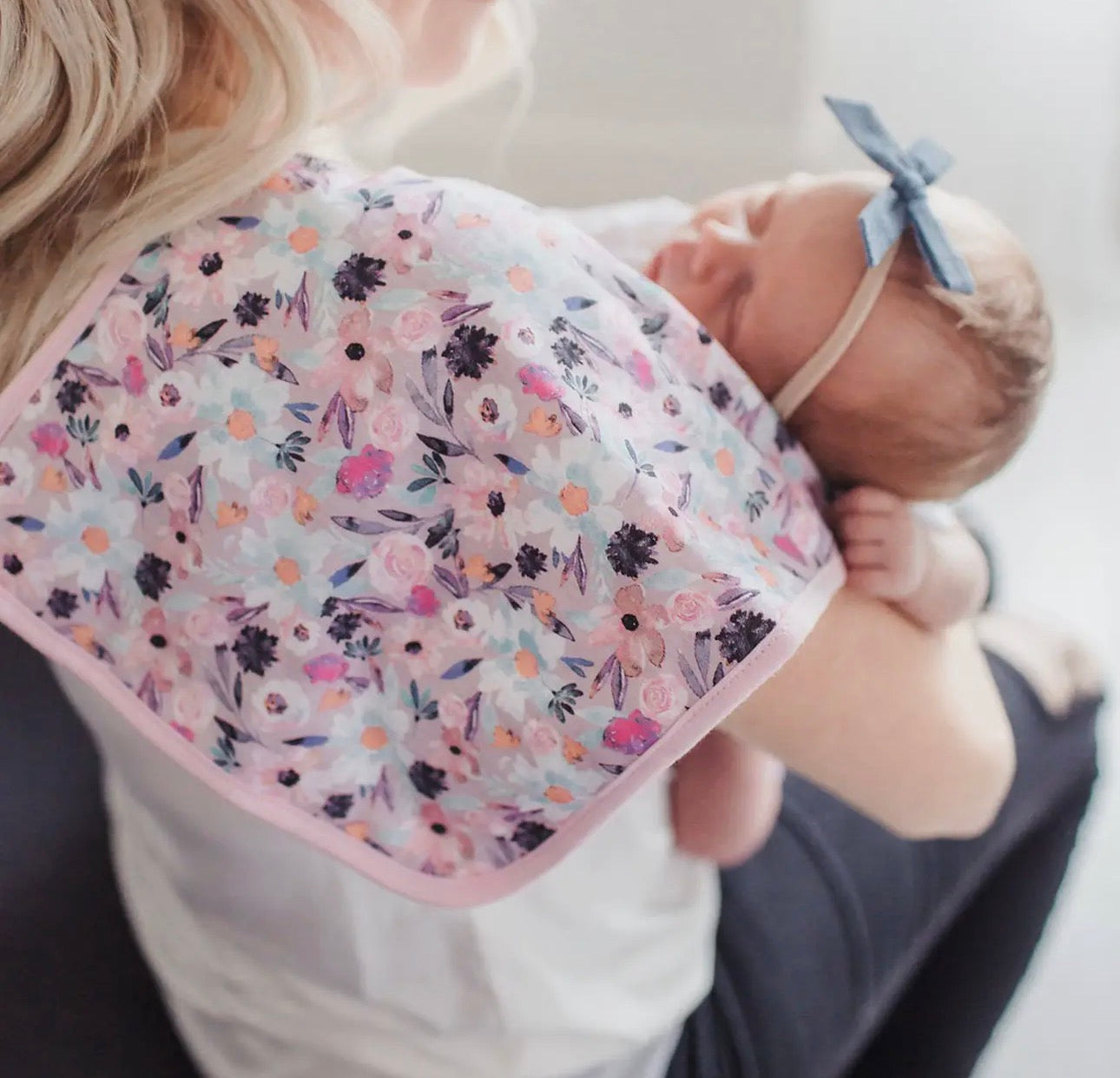 Morgan- 3 Pack Premium Burp Cloths