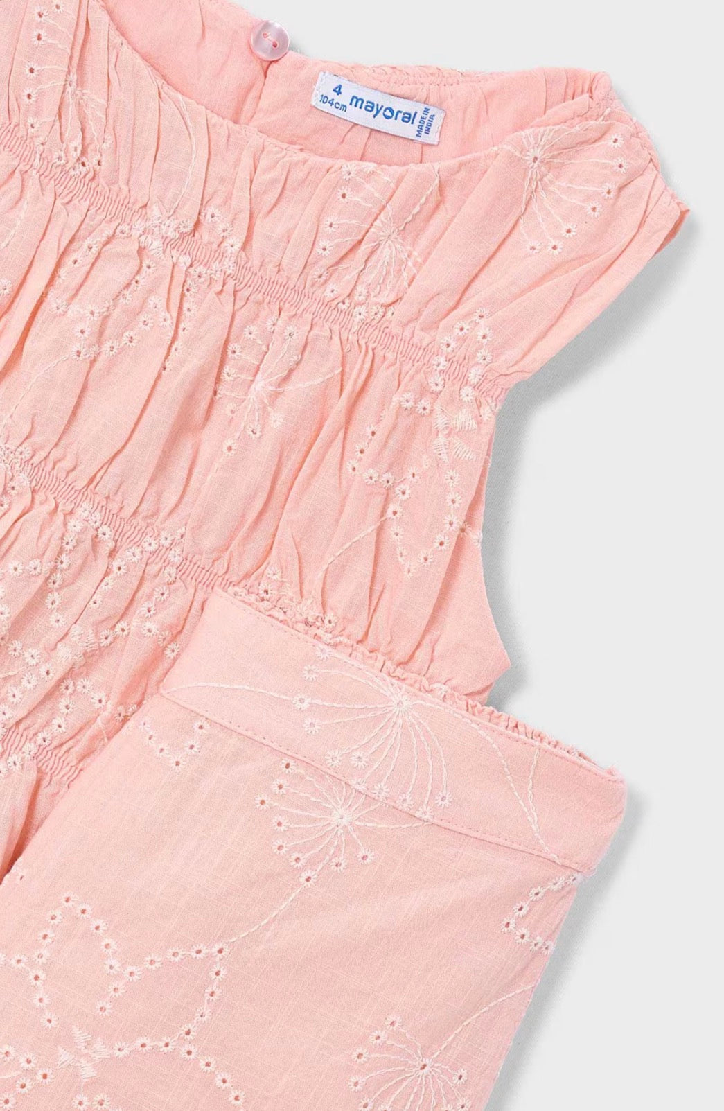 Blossom- Girl Pants and Ruched Top Set