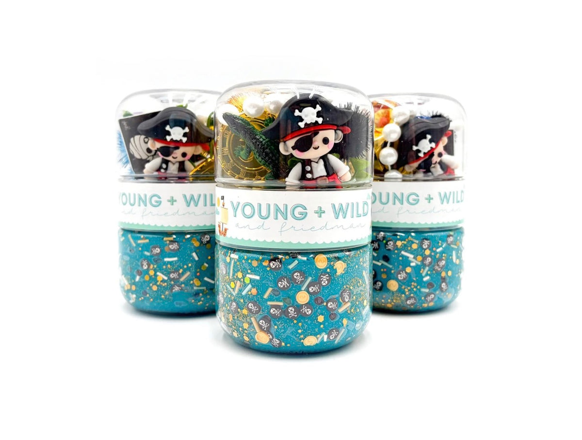 Grab & Go Dough Jar - Pirate