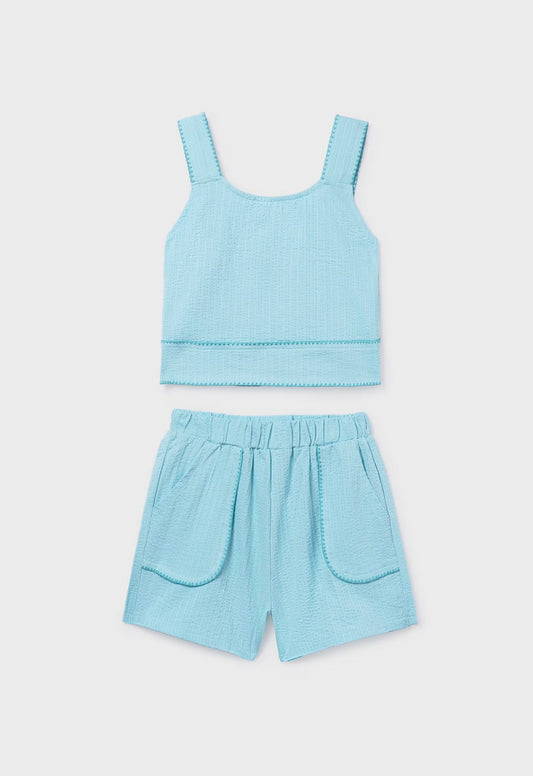 Water- Girl Shorts and Top Set