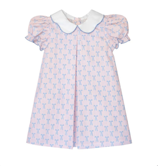 Isabelle Pleat Dress, Boots and Bows