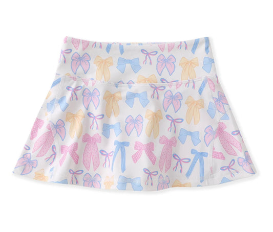 Spring Bows Tennis Skort