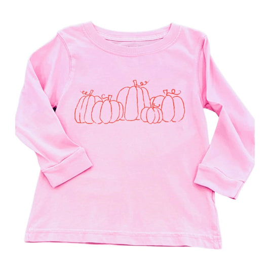 LS Pink Pumpkin Patch T-Shirt