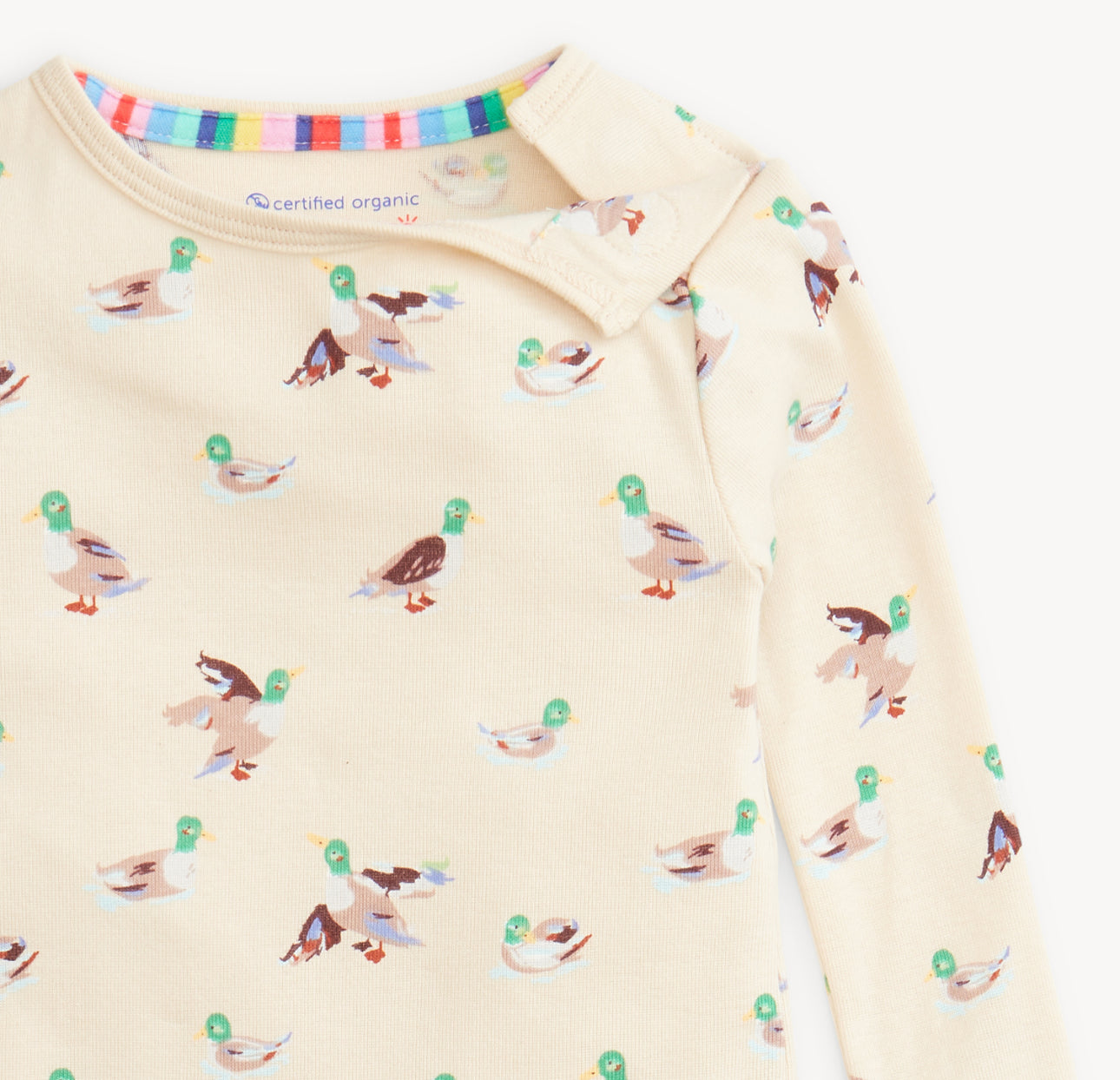 Quack Me Up Organic Cotton L/S Pj