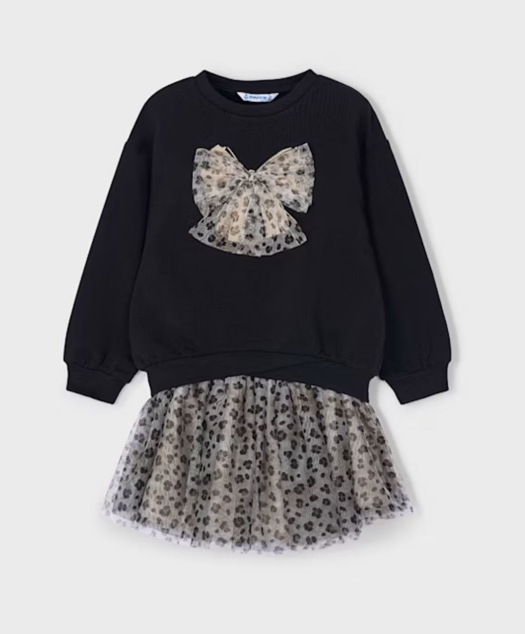Girl Sweatshirt and Tulle Skirt Set