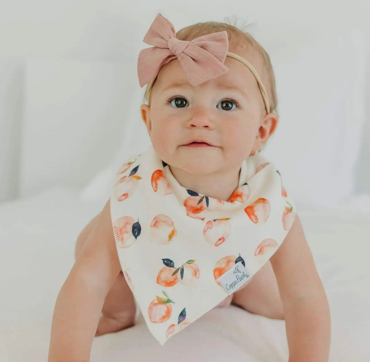 Morgan- 4 Pack Baby Bandana Bibs