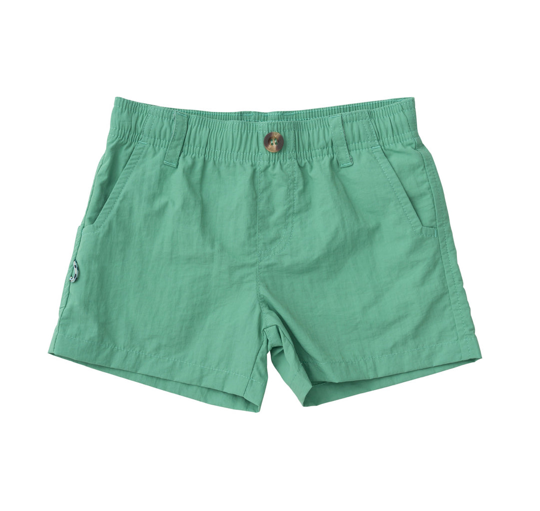 Outrigger Performance Short- Green Spruce