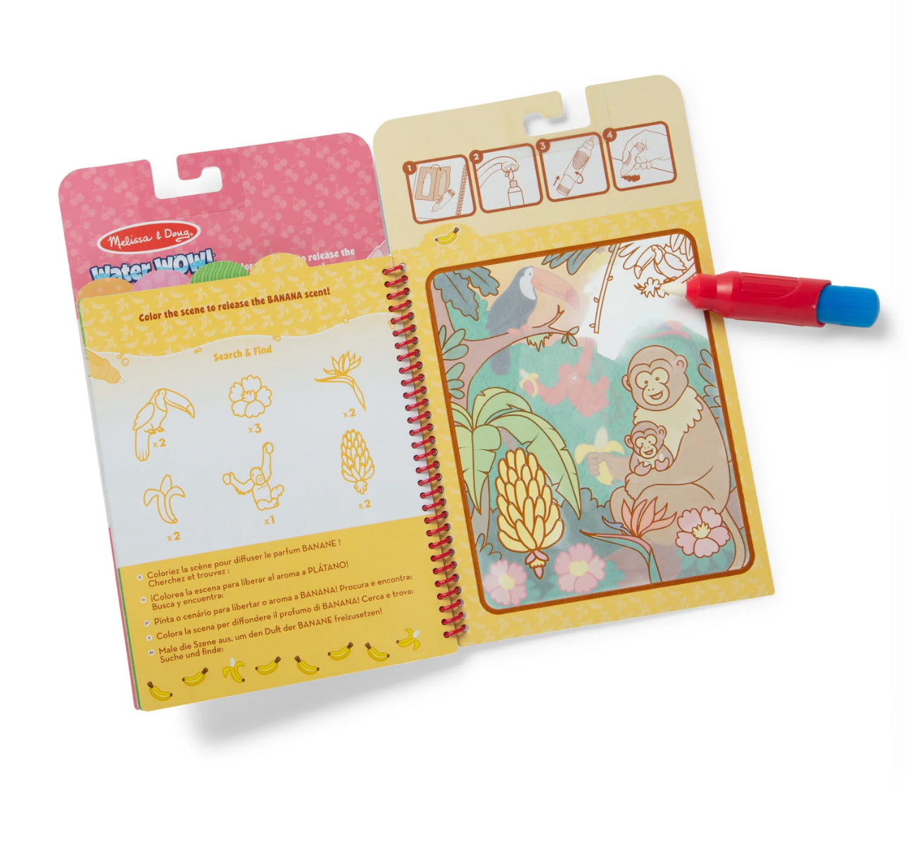 Scented Water WOW! Water-Reveal Pad - Fruit