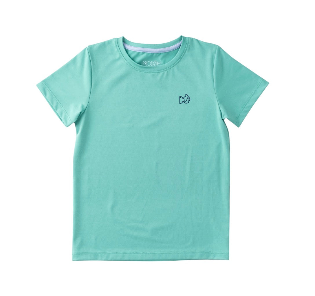 Kid's Pro SS T-shirt- Marine Green
