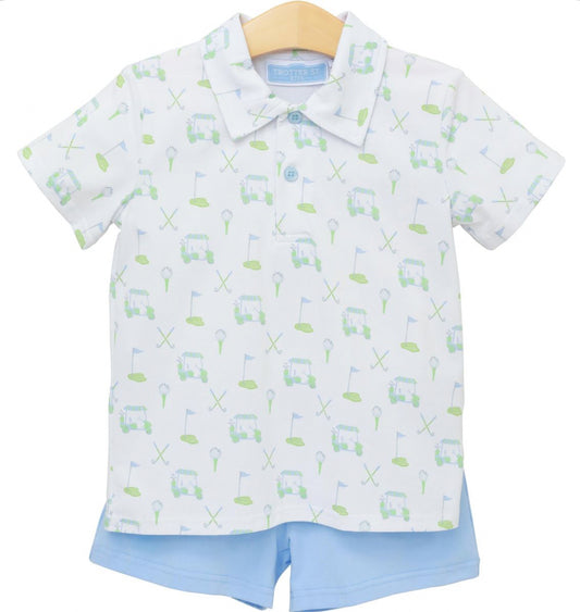 Caddy Club Polo Short Set