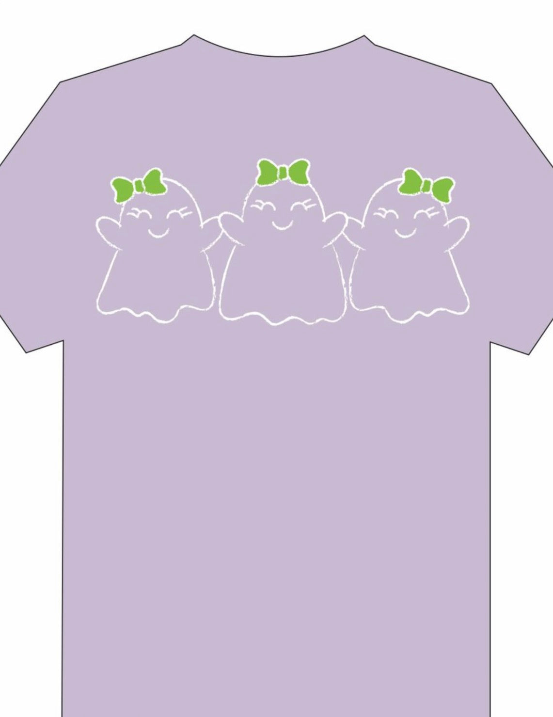 SS Light Purple Ghost T-Shirt