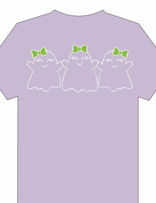 SS Light Purple Ghost T-Shirt