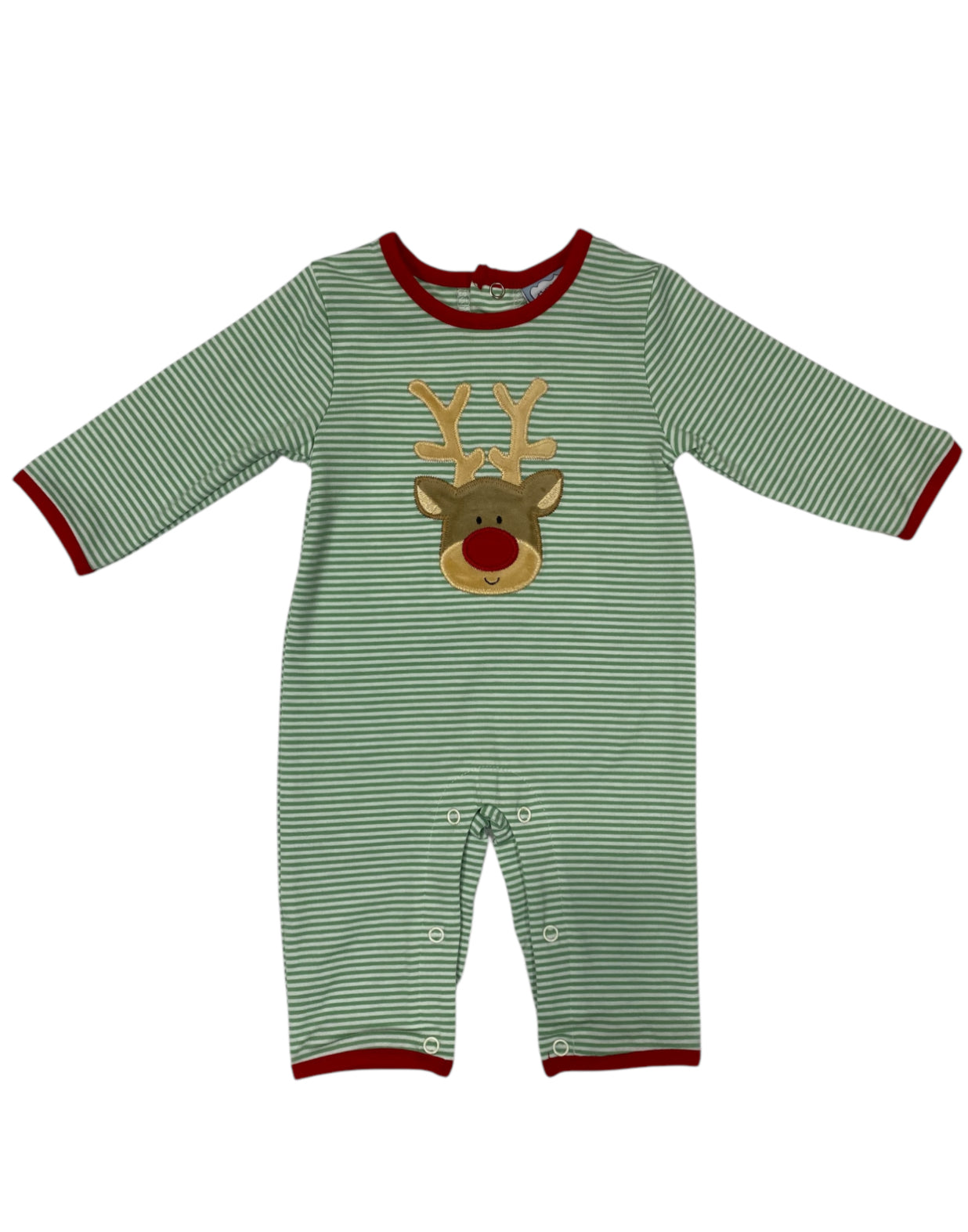 Reindeer Appliqué Boys Romper