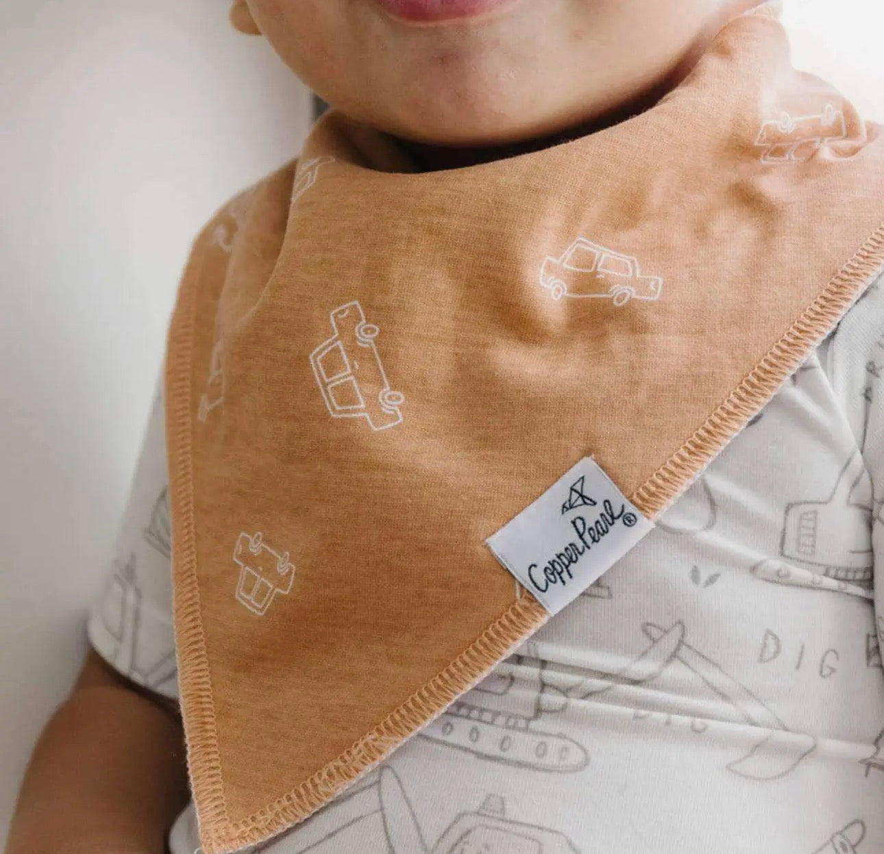 Gage- 4 Pack Baby Bandana Bibs