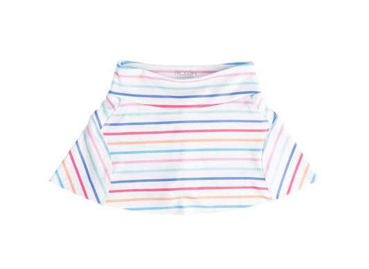 Girls' Tennis Twirl Skort- Sun-kissed Stripe