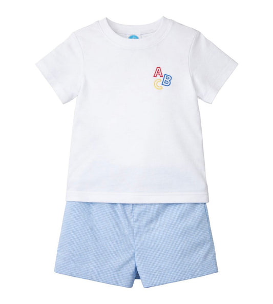 Tyler Short Set, ABC Gingham