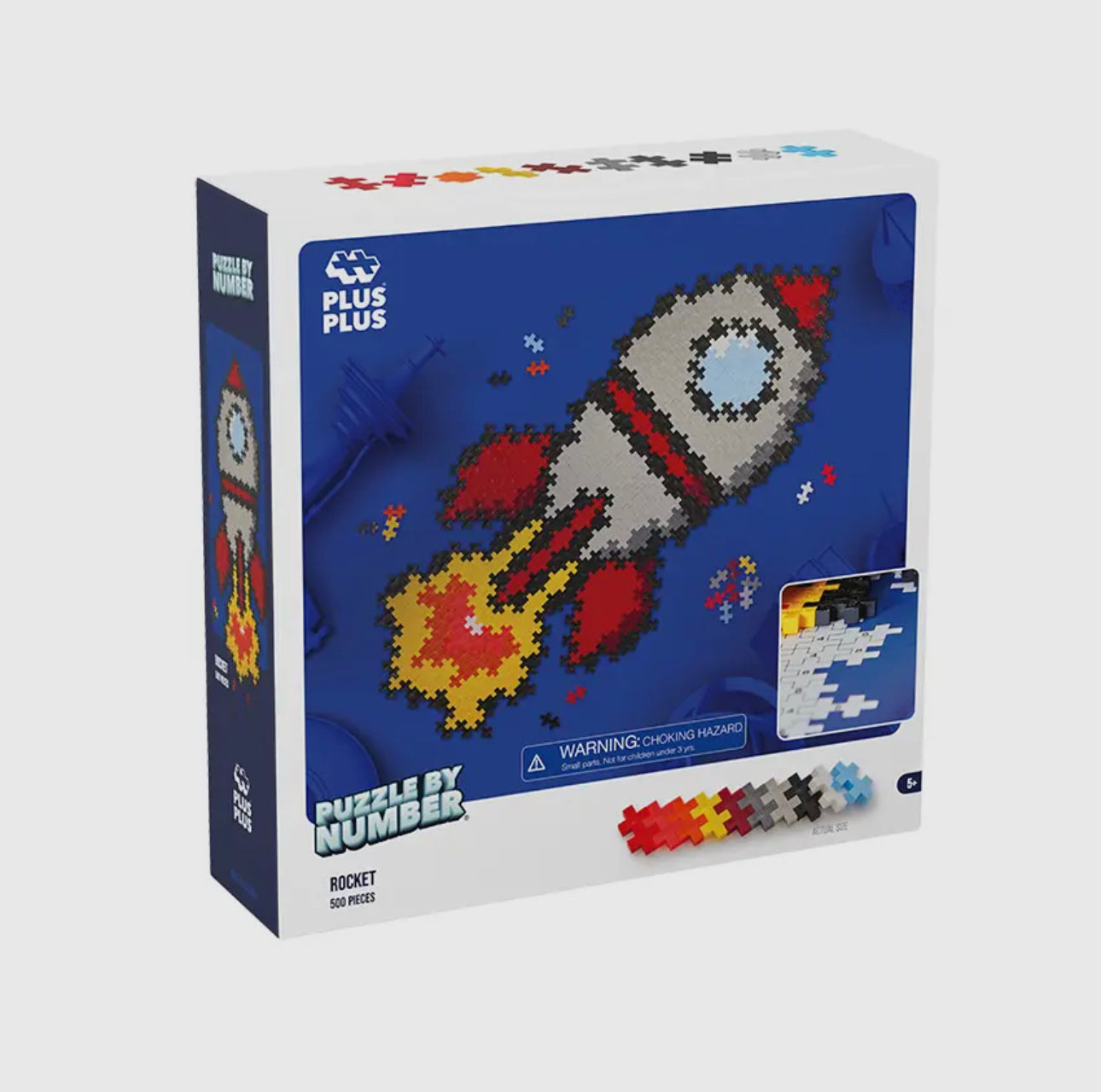 Puzzle By Number-Rocket 500pc