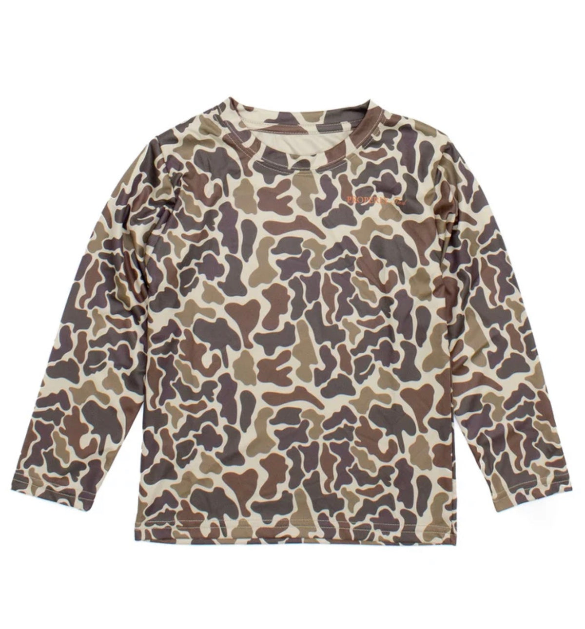 Boys Sportsman Performance LS Vintage Camo