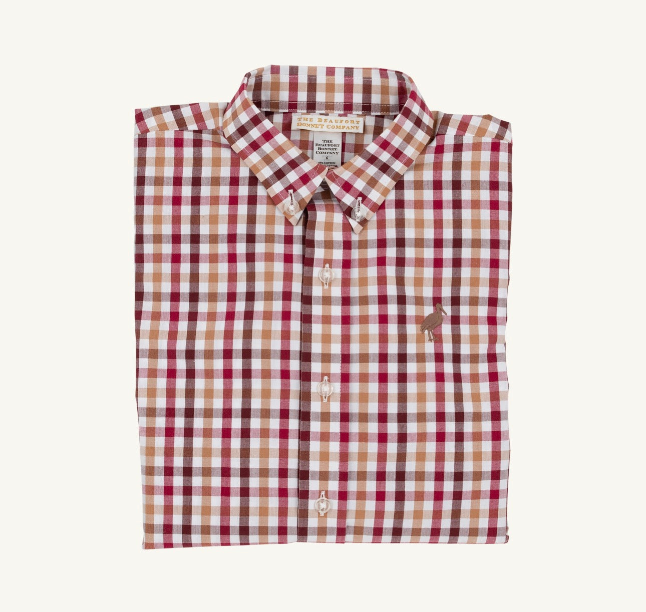 Dean’s List Dress Shirt-Easton Pond Plaid/Gray Bay Brown