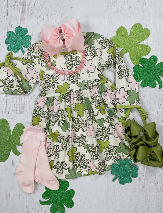 Luck of the Irish Shamrock Dress