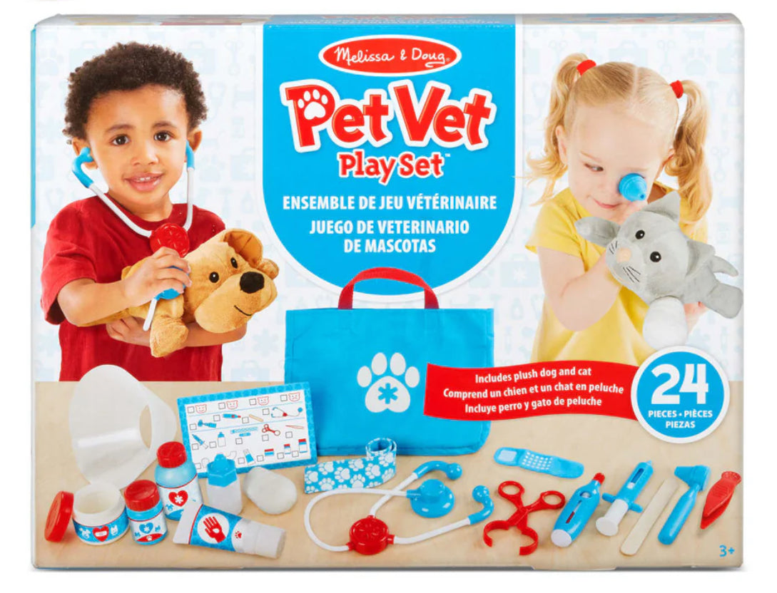 Examine & Treat Pet Vet Play Set