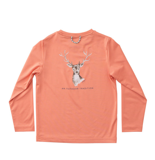 Long Sleeve Pro Performance Fishing Tee-CBA