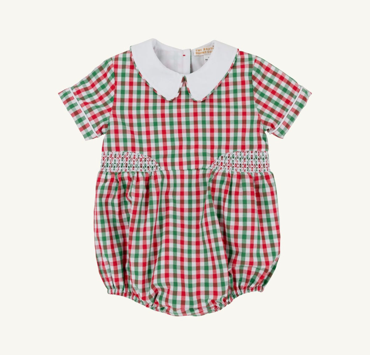 Bentley Bubble- Richmond Red and Kiawah Kelly Green Gingham/Worth Ave White